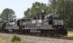 NS 5575 & 5135 sit in the siding